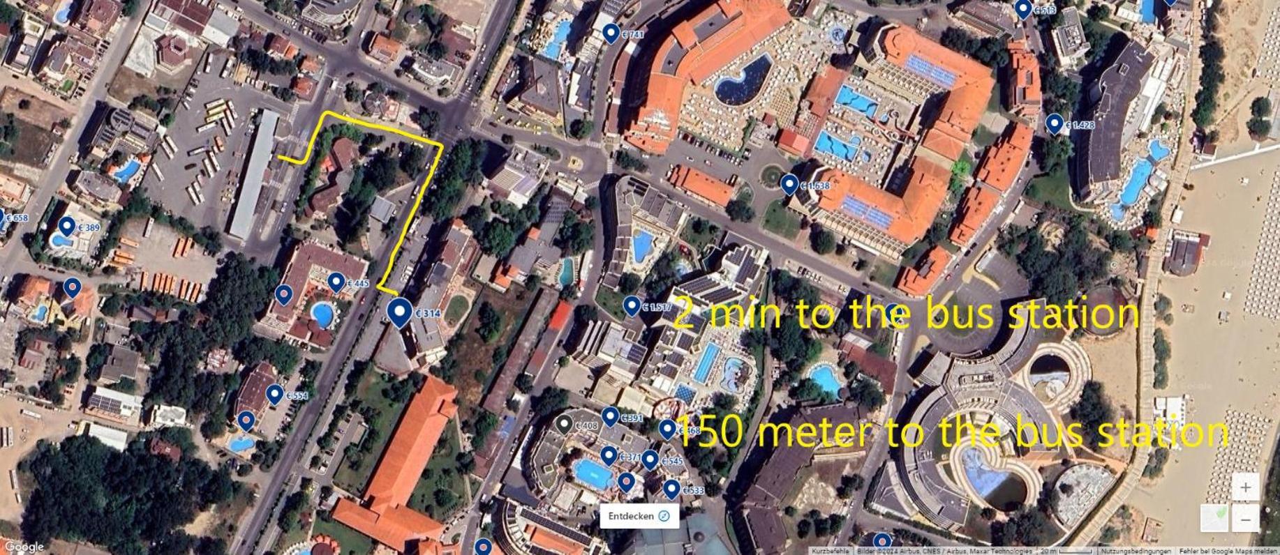 Apartment Ashton Hall - Sonnenstrand - Ost Slântsjev Brjag Eksteriør bilde
